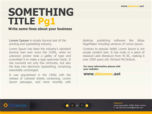 PowerPoint Design by Projeto de Casa for Ubisense | Design: #1369549