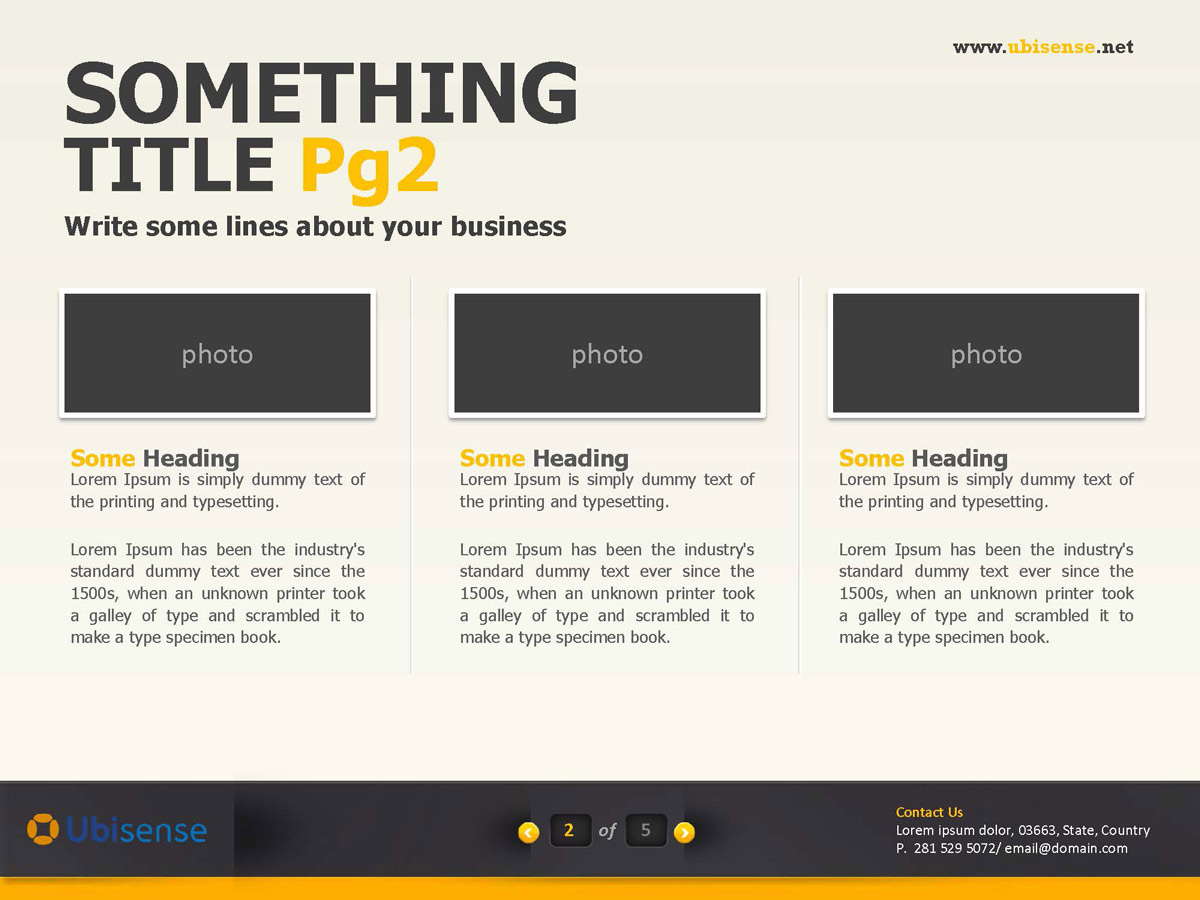 PowerPoint Design by Projeto de Casa for Ubisense | Design #1369552