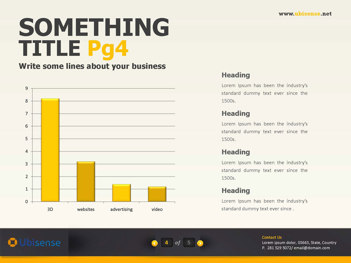 PowerPoint Design by Projeto de Casa for Ubisense | Design #1369555