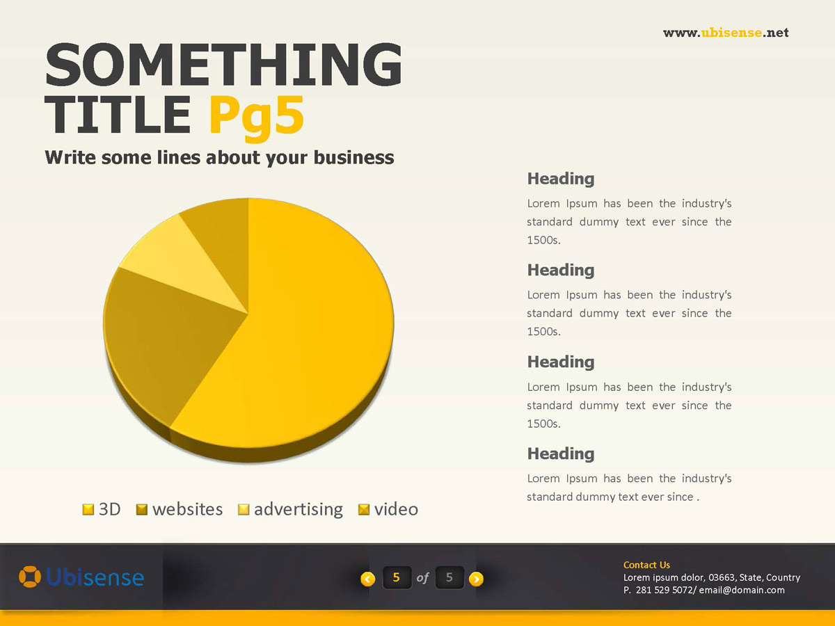 PowerPoint Design by Projeto de Casa for Ubisense | Design #1369557