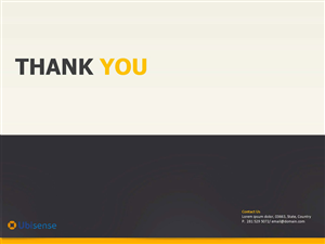 PowerPoint Design by Projeto de Casa for Ubisense | Design: #1369558