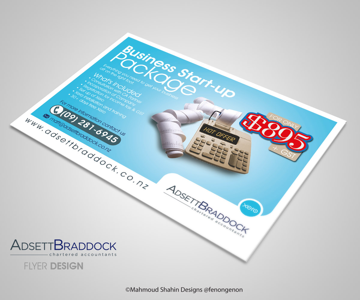 Flyer-Design von Mahmoud Shahin für dieses Projekt | Design #4325093