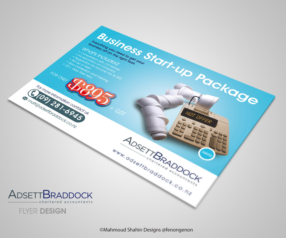 Flyer-Design von Mahmoud Shahin für dieses Projekt | Design #4325094