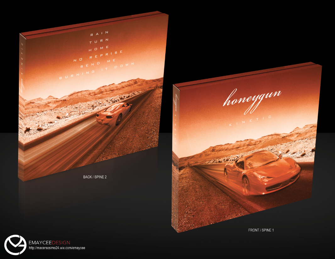 CD Cover Design by MC-GD for Honeygun | Design #4372471