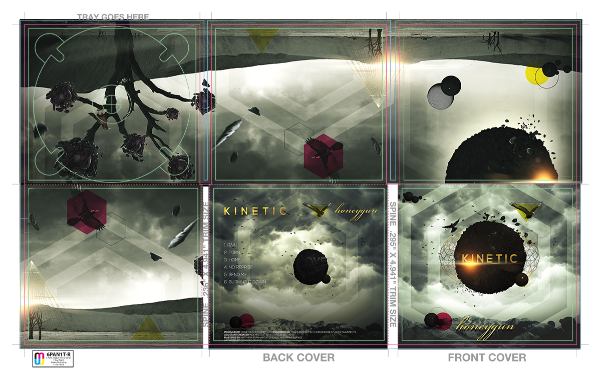 CD Cover Design by Clem for Honeygun | Design #4422733