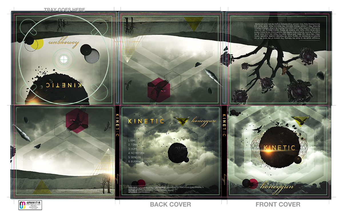 CD Cover Design by Clem for Honeygun | Design #4428901