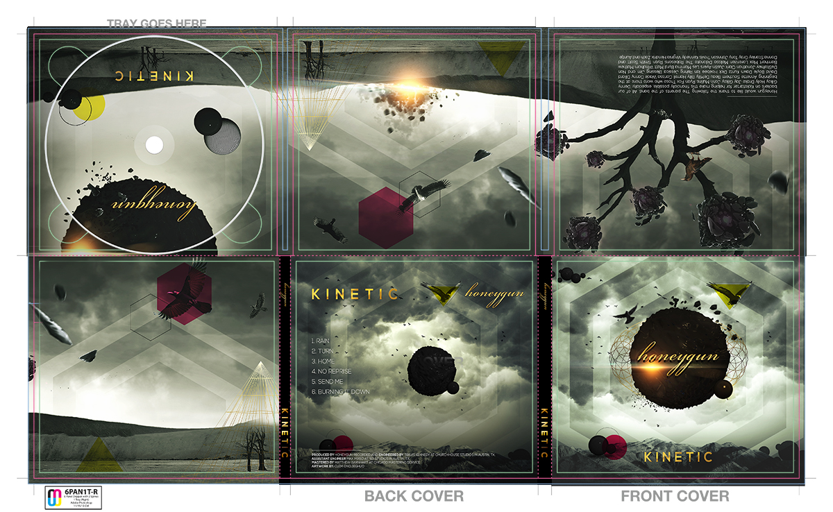 CD Cover Design by Clem for Honeygun | Design #4436237