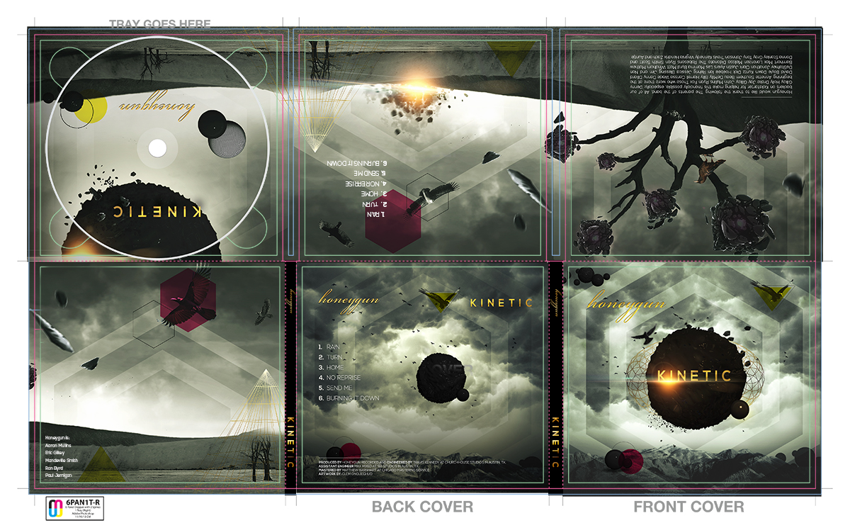 CD Cover Design by Clem for Honeygun | Design #4455155