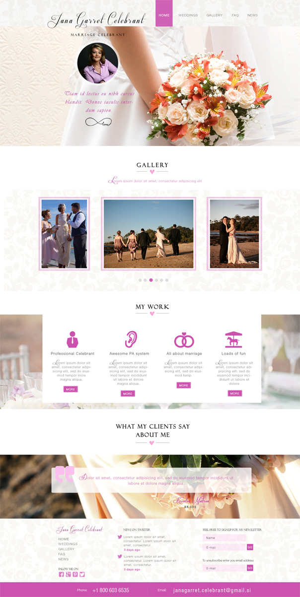 Web Design par zofijavrecko pour ce projet | Design #4376726