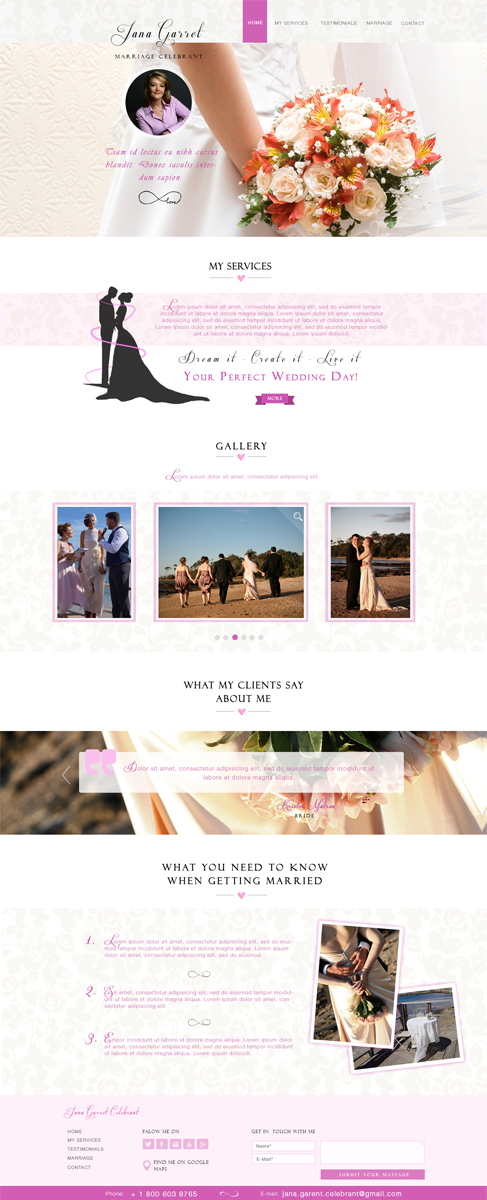 Diseño Web por zofijavrecko para este proyecto | Diseño #4403721