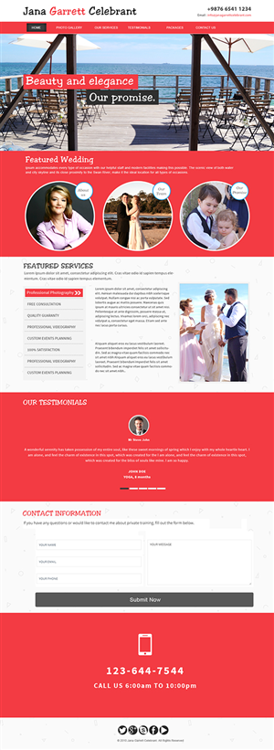 Web Design par webxvision pour ce projet | Design #4431572
