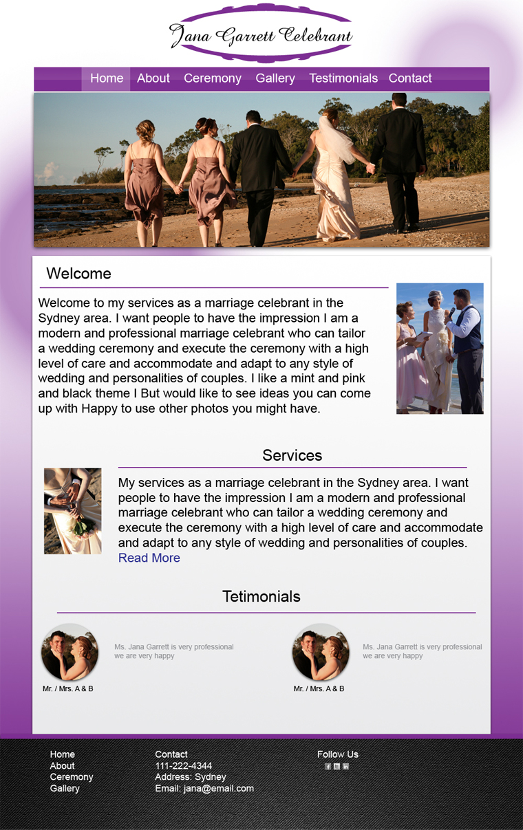 Web Design by Tokaa for this project | Design #4370496