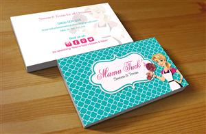 Visitenkarten-Design von Hardcore Design für Mama Tuck''s Sweets & Treats | Design #4332633