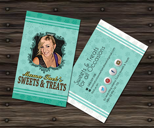 Visitenkarten-Design von midorichan für Mama Tuck''s Sweets & Treats | Design #4333659