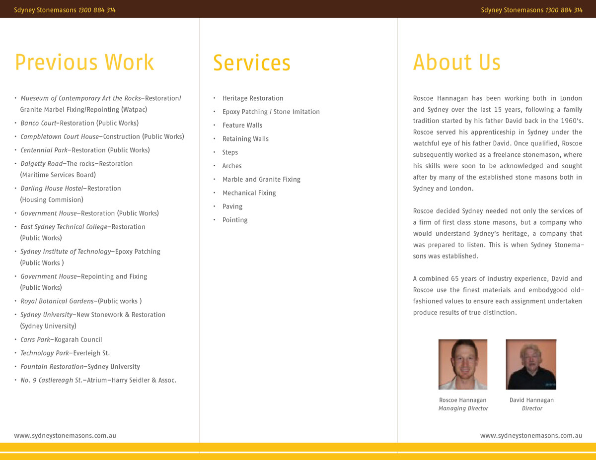Brochure Design by Joyce Zhu for this project | Design #1476205