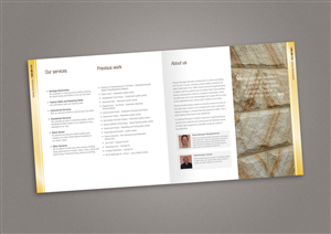 Broschüren-Design von JayTee für dieses Projekt | Design: #1460578