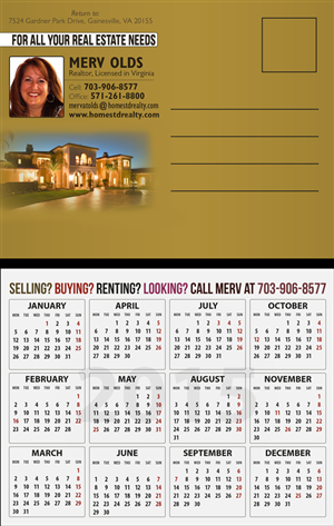 Real Estate Marketing Postcard Design