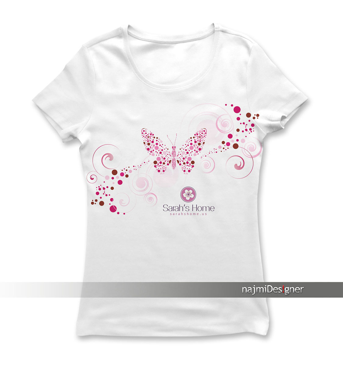 T-shirt Design by  Najmi for Sarah''s Home | Design #4340196