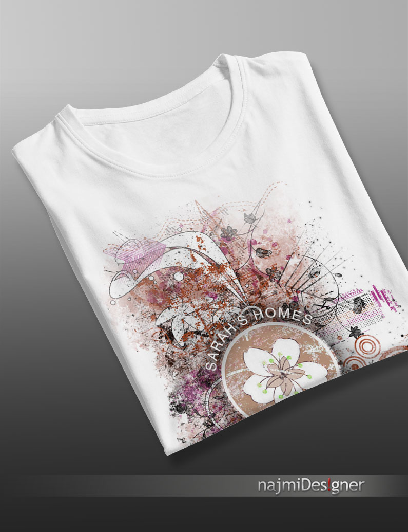 T-shirt Design by  Najmi for Sarah''s Home | Design #4351674