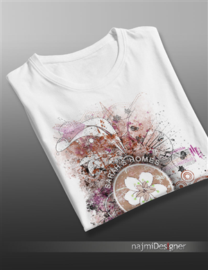 T-shirt Design by  Najmi for Sarah''s Home | Design: #4351674