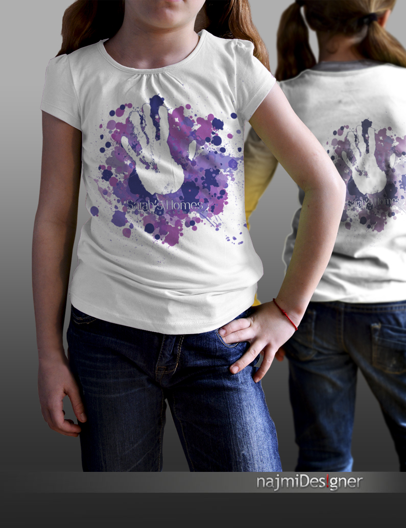 T-shirt Design by  Najmi for Sarah''s Home | Design #4354340