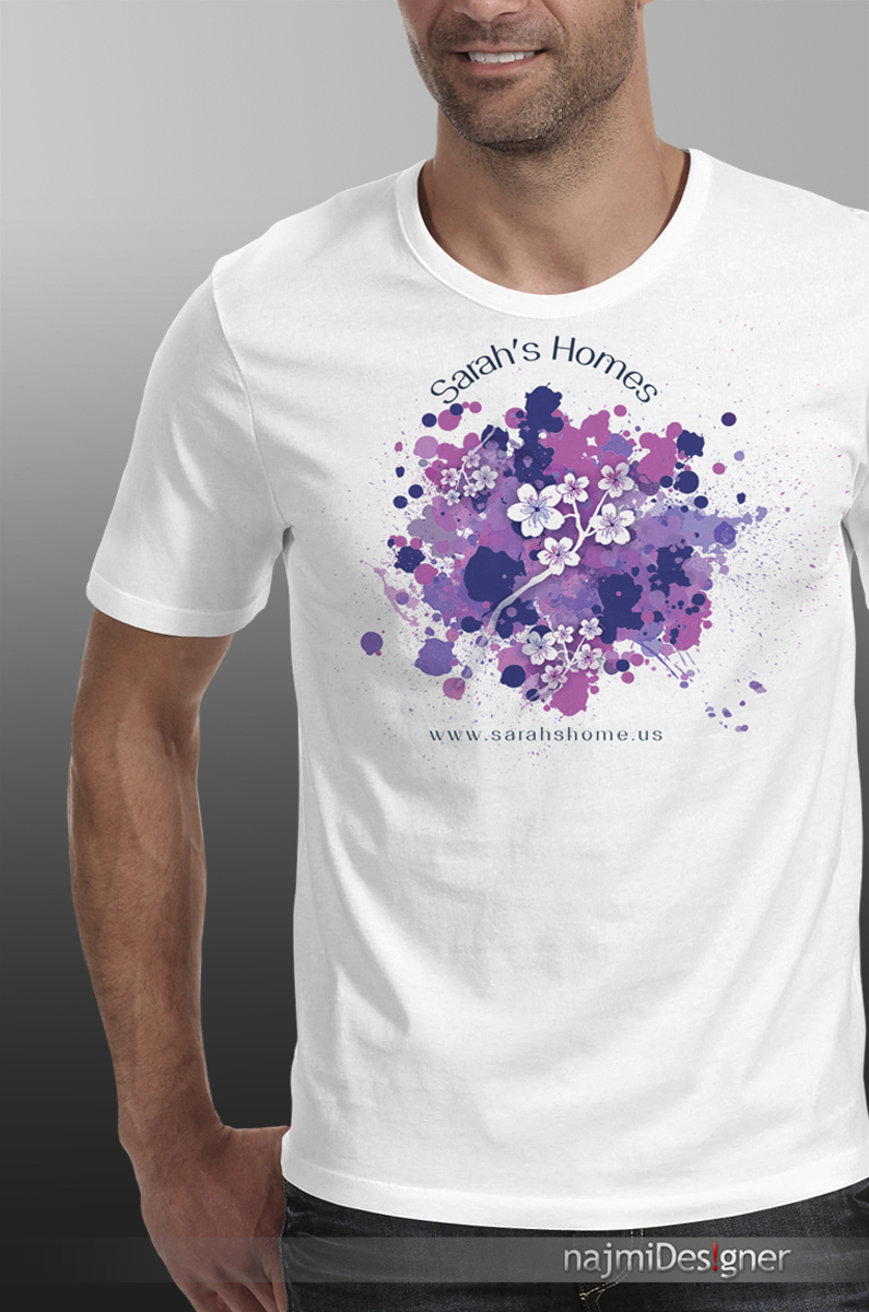 T-shirt Design by  Najmi for Sarah''s Home | Design #4354348