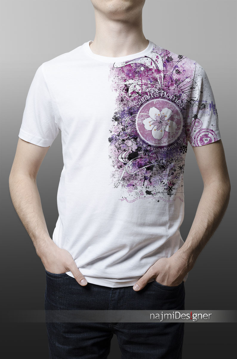 T-shirt Design by  Najmi for Sarah''s Home | Design #4354351