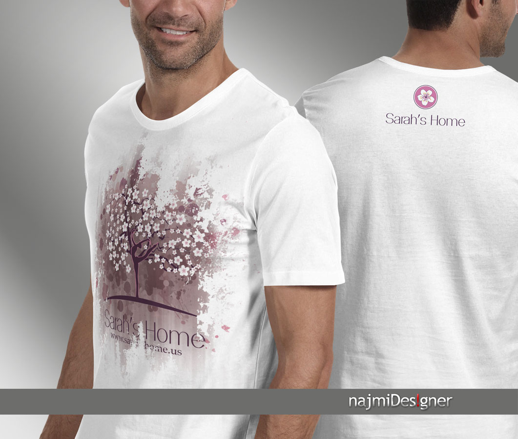 T-shirt Design by  Najmi for Sarah''s Home | Design #4385011