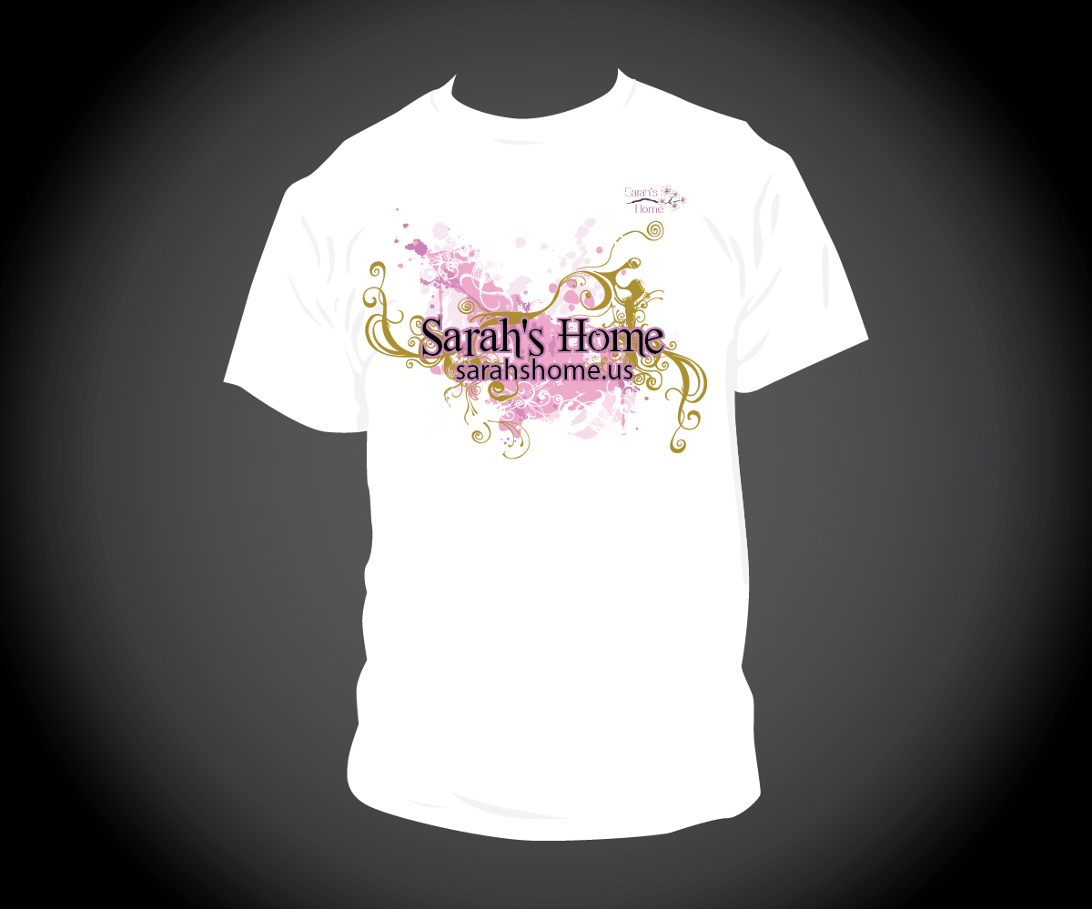 T-shirt Design by joliau for Sarah''s Home | Design #4347811