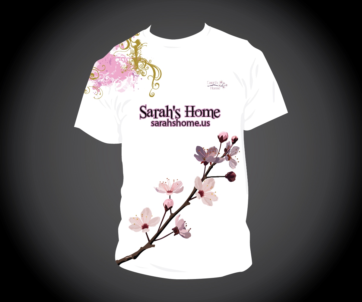 T-shirt Design by joliau for Sarah''s Home | Design #4347843