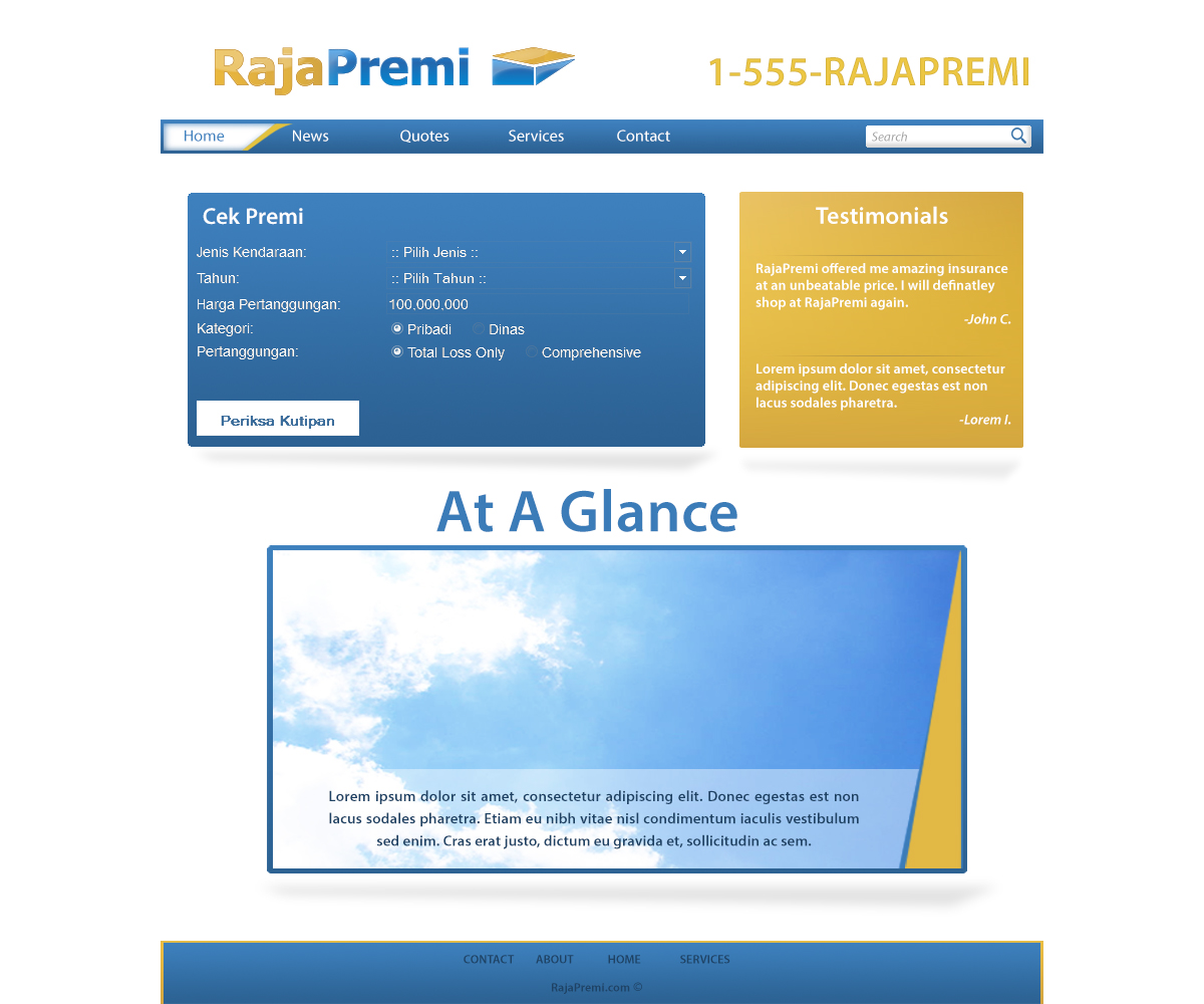 Diseño Web por stephenl para este proyecto | Diseño #1241789