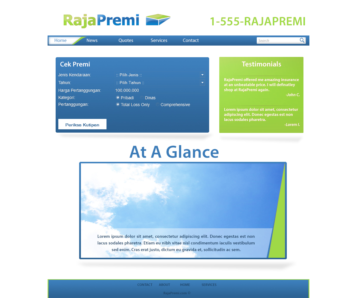 Web Design by stephenl for this project | Design #1241791