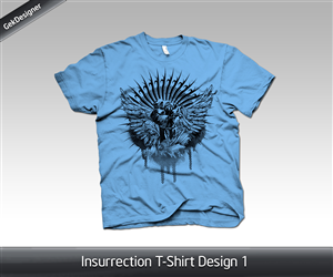 Insurrection T-Shirt Design Project | T-shirt Design by gekgrfx