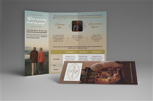 Design de Brochure par Deip designs pour Memoirs by You | Design : #4531852