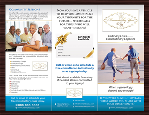 Design de Brochure par Sbss pour Memoirs by You | Design : #4472914