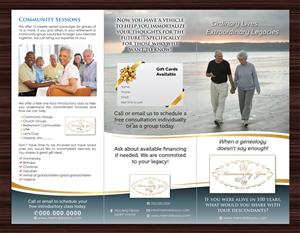 Design de Brochure par Sbss pour Memoirs by You | Design : #4472915