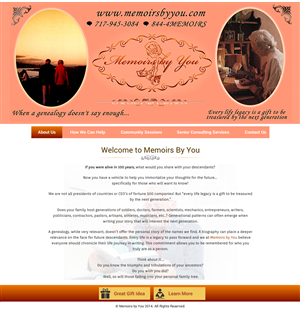 Design de Brochure par Sbss pour Memoirs by You | Design : #4699594