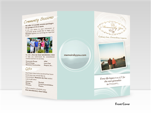 Design de Brochure par Designermilk pour Memoirs by You | Design #4465604