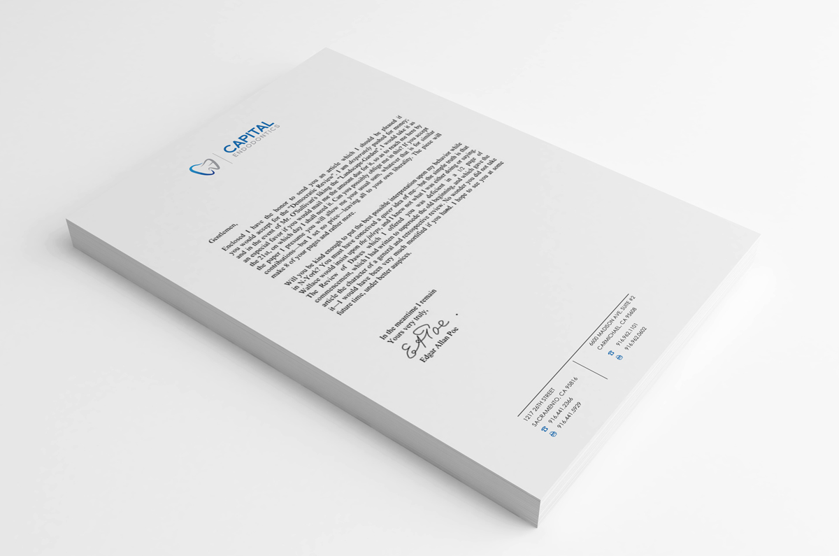Stationery Design by Eggo May P for this project | Design #4321078