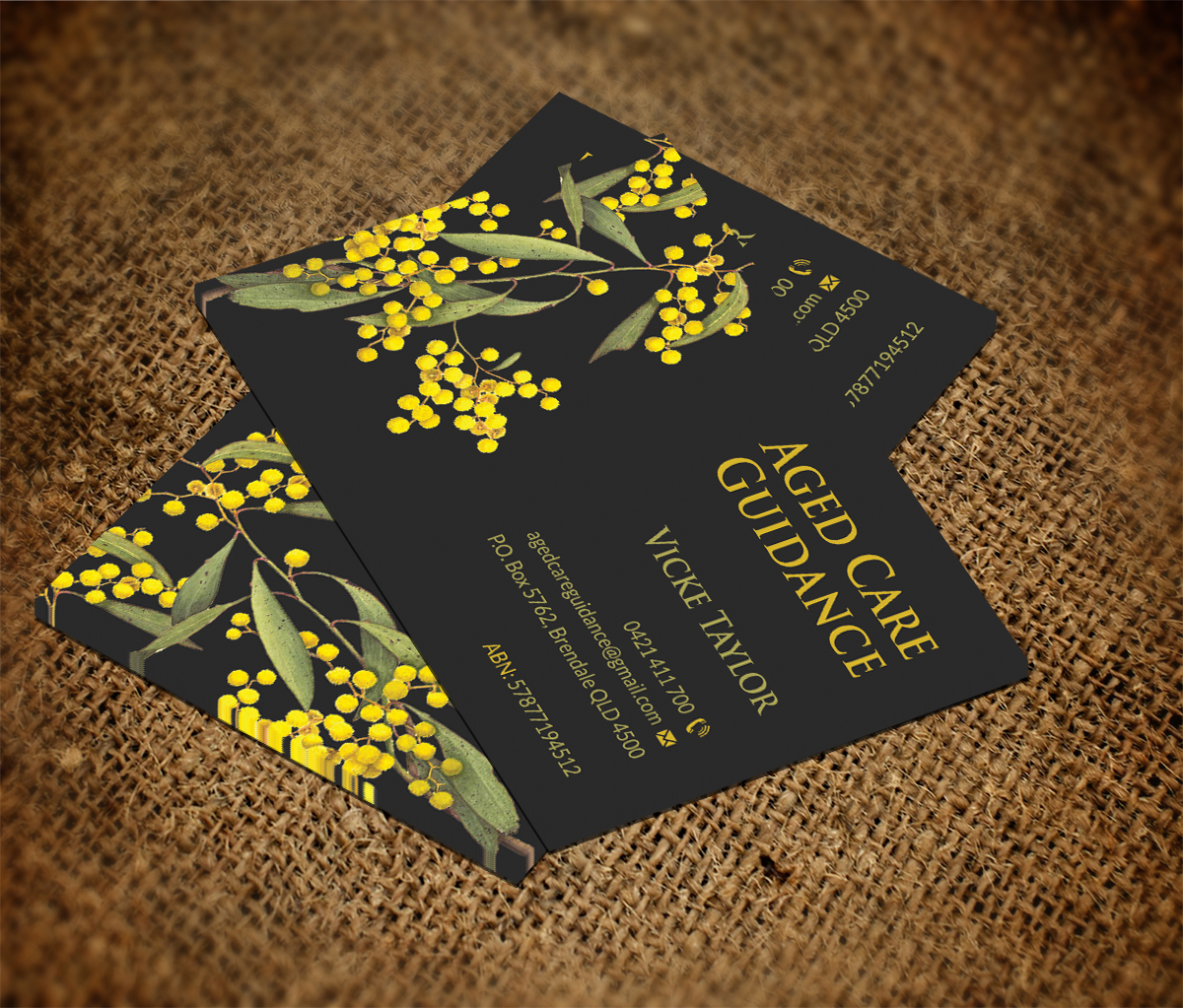Business Card Design by Sarah Haroon for this project | Design #4321227