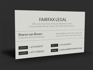 Business Card Design by  Artman for this project | Design: #4386052