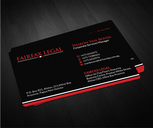 Business Card Design by Sarah Haroon for this project | Design: #4325673