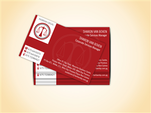 Business Card Design by Nino Qasoshvili