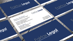 Farifax Legal Business Card | Business Card Design by SKYdesign