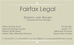 Business Card Design by dushans for this project | Design: #4325442