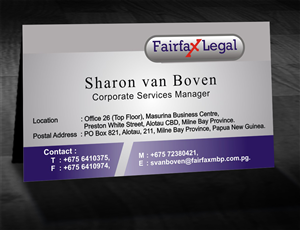 Business Card Design by Ron_Hab Graphics