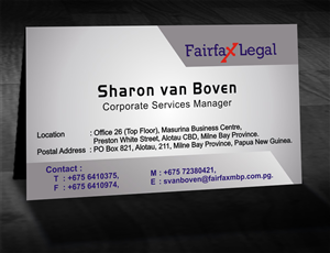 Business Card Design by Ron_Hab Graphics for this project | Design #4380436