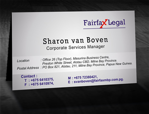 Business Card Design by Ron_Hab Graphics for this project | Design: #4380441