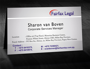 Business Card Design by Ron_Hab Graphics for this project | Design: #4380443