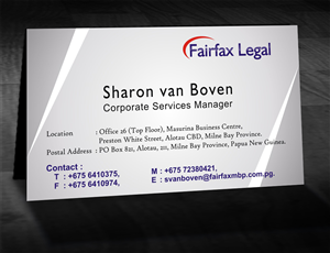 Business Card Design by Ron_Hab Graphics for this project | Design: #4380465